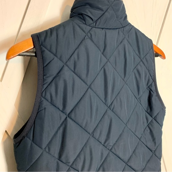 ❤️ J CREW Mercantile Quilted Puffer Vest Primaloft Navy Womens Xsmall EUC - Picture 7 of 12